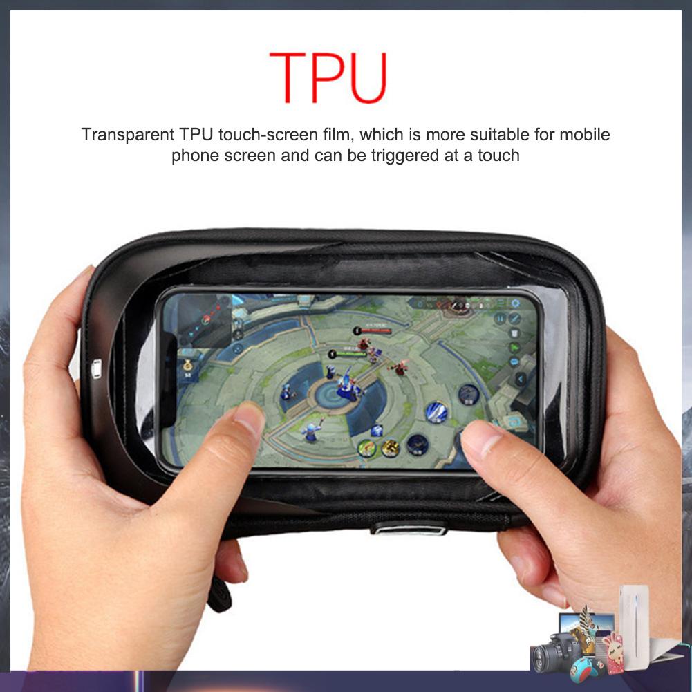 Giá Đỡ Điện Thoại Gắn Xe Máy/Xe Đạp Có Thể Chạm Màn Hình Cảm Ứng