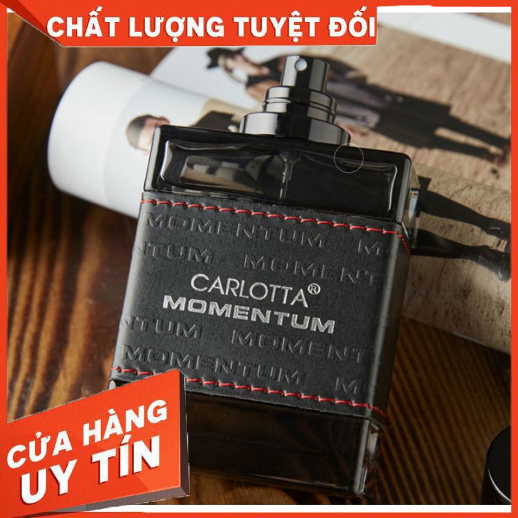 HÀNG CAO CẤP -  [CHÍNH HÃNG❤️]Video Clip Nước Hoa Nam Cao Cấp Carlotta Momentum 100ml Rất Thơm, Sang Trọng, Đẳng Cấp, 