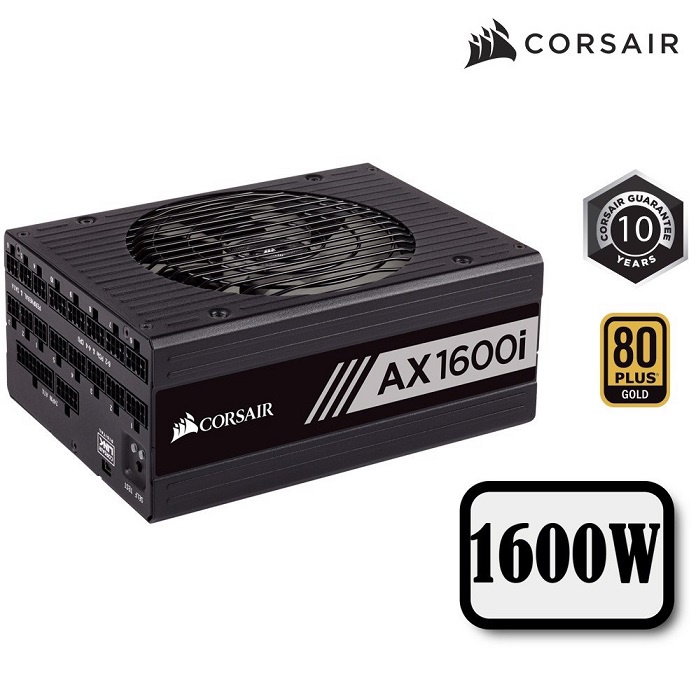 Nguồn máy tính Corsair AX1600i 80 Plus Titanium