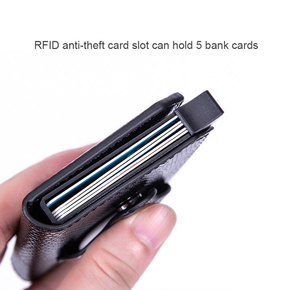 ♫Daphne♫ Ví Đựng Thẻ RFID Thông Minh Chống Trộm Cho Nam Nữ