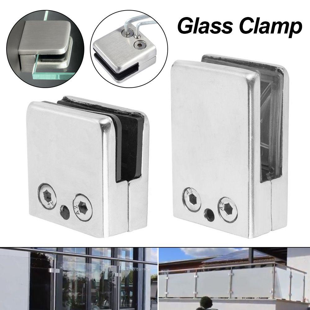 Giá Đỡ Kẹp Kính Bằng Thép Không Gỉ Tiện Dụng Cho Gia Đình