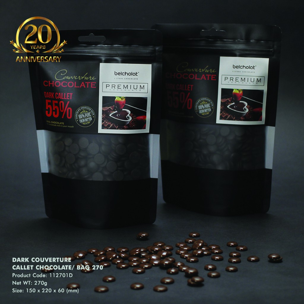 Dark Couverture Callet Chocolate/ Bag 270