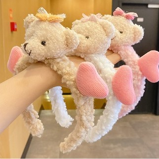 Băng đô rửa mặt hình chú gấu dễ thương đáng yêu dành cho nữ