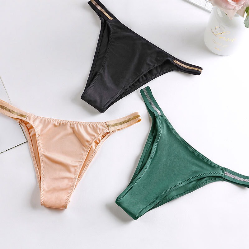 Quần Lót Nữ ❤️FREESHIP❤️ Quần Lót Su Cao Cấp Sexy Cạp Kim Tuyến cá tính gợi cảm mã 3376