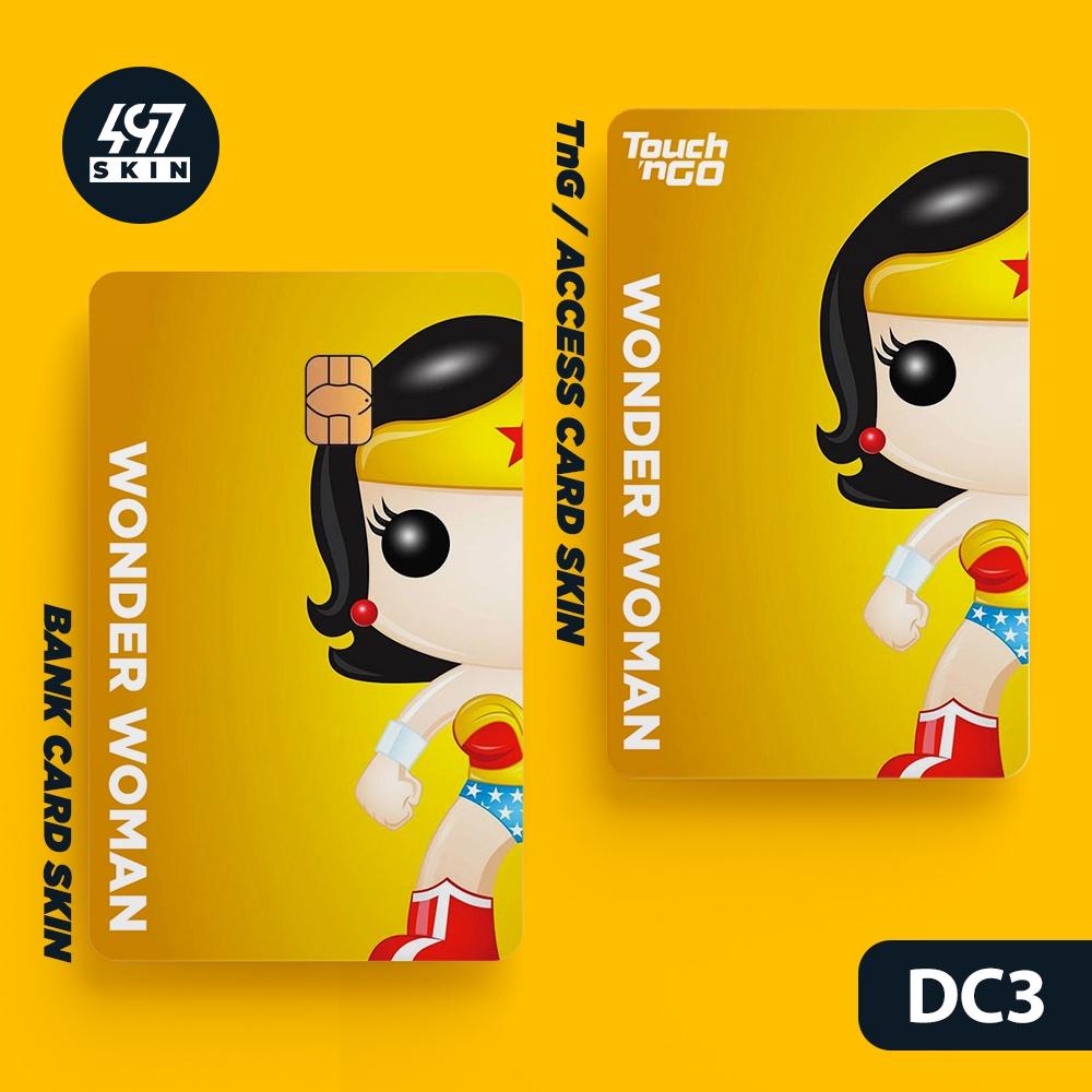 Skin Card DC Superheroes  - Miếng Dán ATM, Thẻ Xe, Thẻ Từ, Thẻ Chung Cư - Chất Liệu Chống Xước - Chống Nước