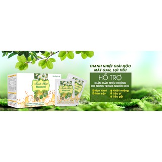 THANH NHIỆT MAXCOOL Giúp bảo vệ gan mát gan