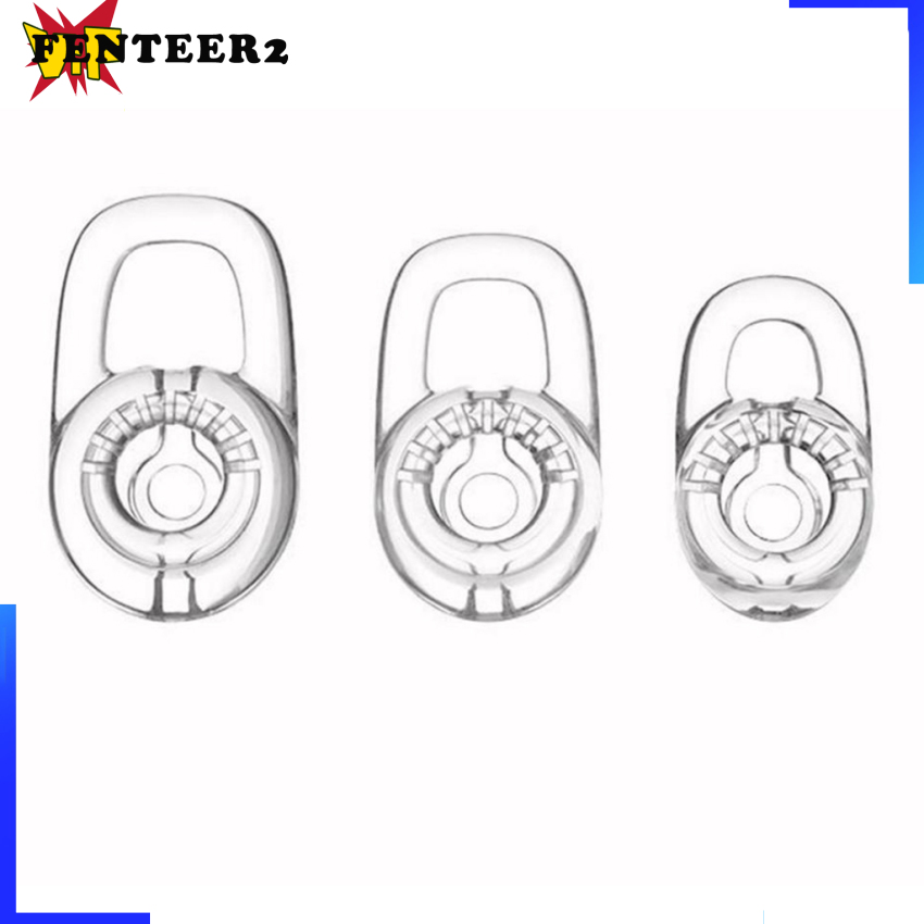 Set 10 Móc Gel Trong Suốt Thay Thế Cho Tai Nghe Plantronics M100I M155 M165 M70 M90 Fenteer2 3c