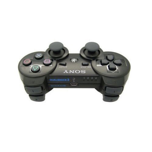 Sony PS3 Playstation 3 với cáp USB miễn phí Bộ điều khiển Dualshock 3 SIXAXIS không dây cho máy tính xách tay máy tính b