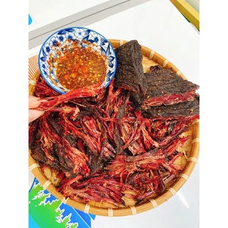 Thịt trâu gác bếp Tây Bắc 500gr tặng kèm chẩm chéo