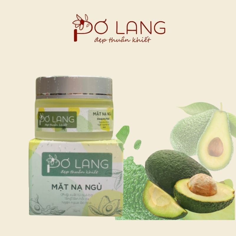 Mặt nạ ngủ Pơ Lang dưỡng ẩm đàn hôi da 30g