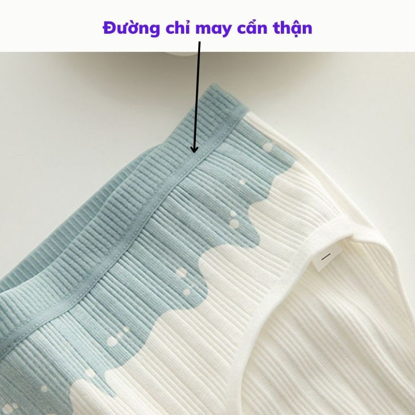 Quần lót nữ, quần lót cotton Cao Cấp kháng khuẩn khử mùi họa tiết cute dễ thương tôn dáng - L1798