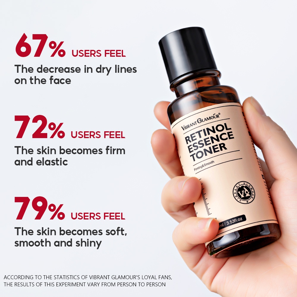 Toner VIBRANT GLAMOUR chứa tinh chất retinol chống lão hóa và nếp nhăn làm săn chắc da 100ml | BigBuy360 - bigbuy360.vn