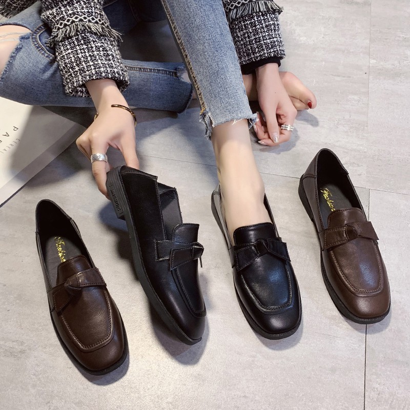 Giày oxford da nữ dễ thương Giày nữ sinh Hàn Quốc - MPS249