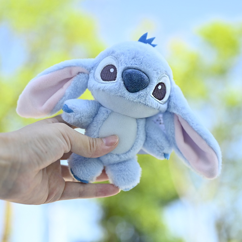 Móc Khóa Hình Stitch Nhồi Bông 5in Dễ Thương