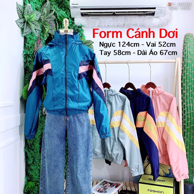 🎆𝐃𝐮̀ 𝟐 𝐋𝐨̛́𝐩🎆 BAC Áo Khoác Dù QC Phối Sọc Cánh Dơi (Kèm Video, Hình Thật) | BigBuy360 - bigbuy360.vn