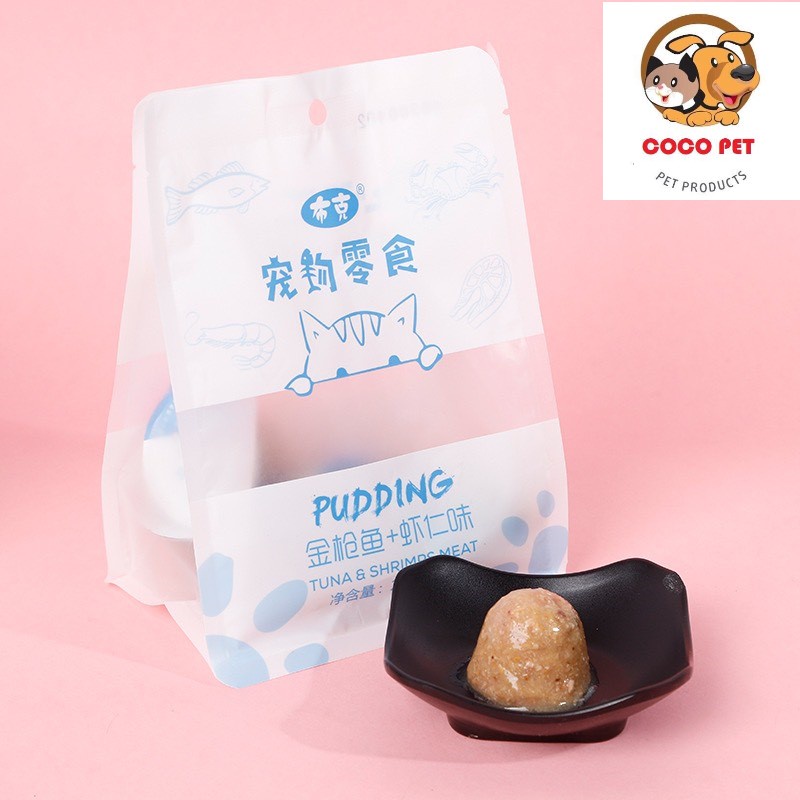 Pudding Thạch Cho Chó Mèo Thơm Ngon Bổ Dưỡng Nhiều Vị