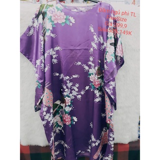 Váy ngủ satin lụa thái lan
