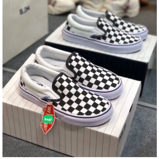 Giày Thể Thao Van Caro, Giày Lười Slip On Nam Nữ Full Box | BigBuy360 - bigbuy360.vn