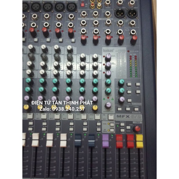 ( HÀNG CHẤT LƯỢNG) Bàn mixer soundcraft mfx8/2 hàng loại 1- mfx8/2- mixer mfx8 - soundcraft mfx8/2- MFX 8/2