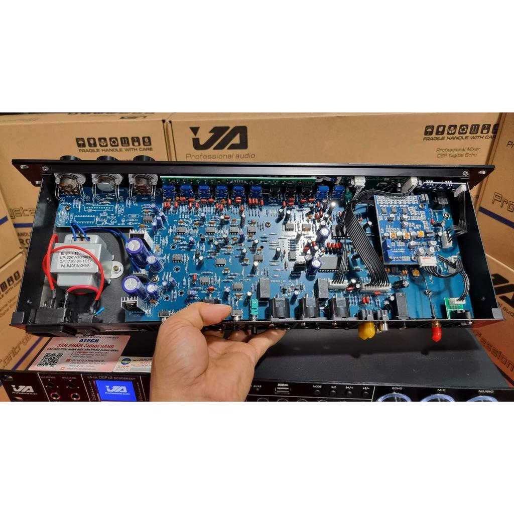 Vang cơ ja FX-999S hàng chính hãng-Vang Cơ Karaoke Chống Hú JA Fx-999S Chính Hãng Bluetooth-Optical-USB