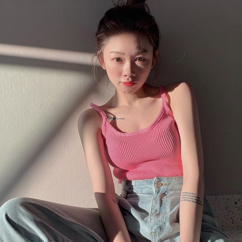 [Baywellfashion]Women Causal Knitted Cami Tops | BigBuy360 - bigbuy360.vn