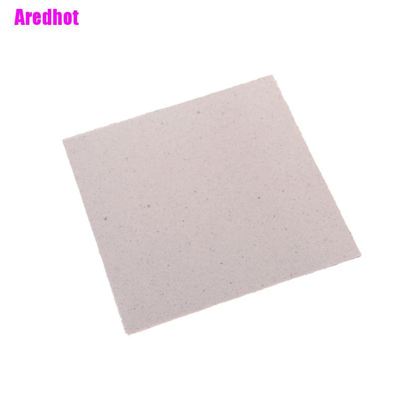 Bộ 2 Tấm Lót mica 13X13Cm / 5.1X5.1 inch Tiện Dụng Cho Lò Vi Sóng