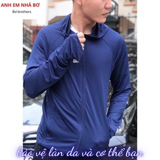 Áo Chống Nắng Nam Chất Vải Kim Cương Cao Cấp Chống Nắng Và Bảo Vệ Làn Da Khỏi Các Tia UV, Tia Cực Tím Gây Hại...