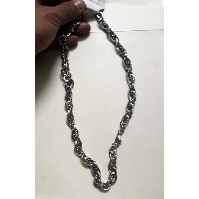 Dây chuyền mắc xích bằng thép không gỉ loại to ms843