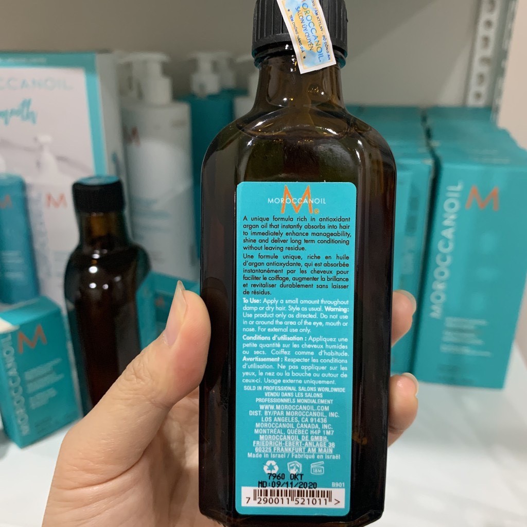 Tinh dầu dưỡng tóc Moroccanoil Treatment 100ml