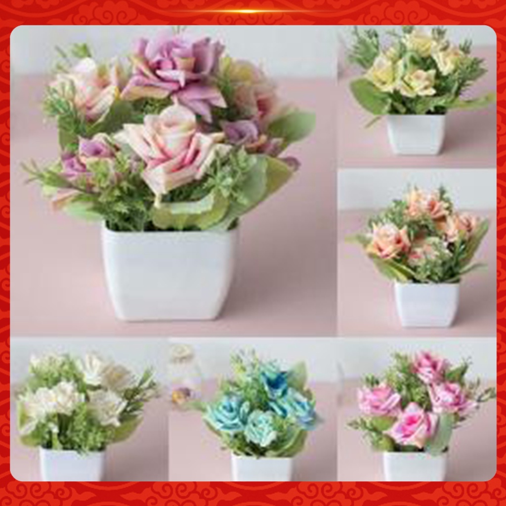 Chậu Hoa Giả Không Thấm Nước Chống Nấm Mốc Dùng Làm Đạo Cụ Chụp Ảnh Trong Nhà / Ngoài Trời