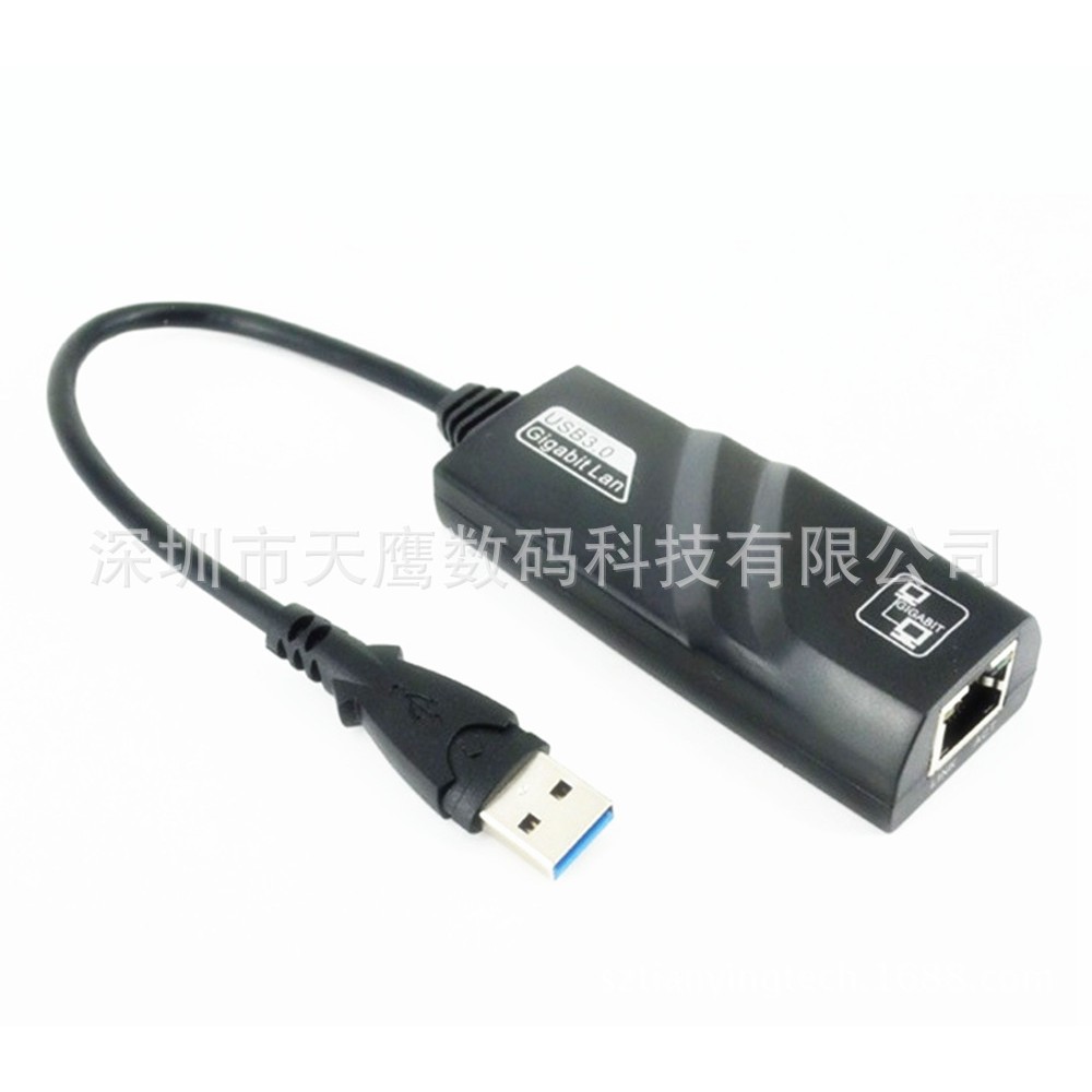 Bộ Chuyển Đổi Usb 3.0 Sang Lan Ethernet Rj45 Ethernet Lan Cho Pc Mac 3.0-10 / 100 / 1000 Mbps | BigBuy360 - bigbuy360.vn