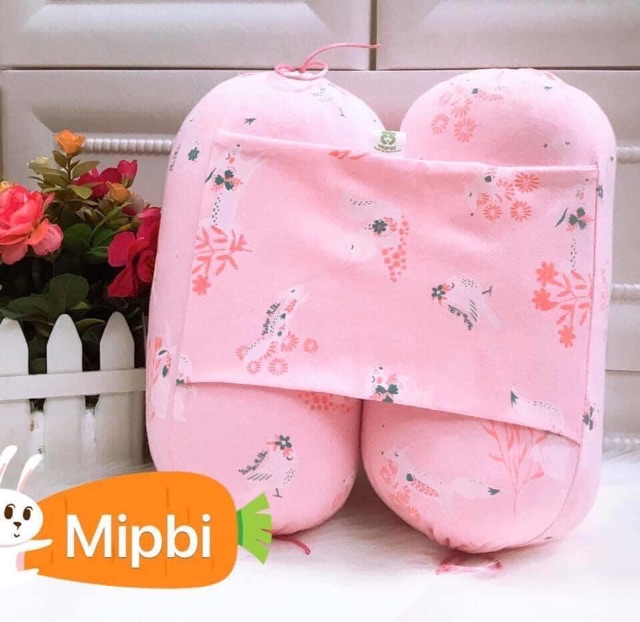 Bộ Chặn Vỏ Đỗ Mipbi Cho Bé (Tặng Kèm Gối Đỗ)