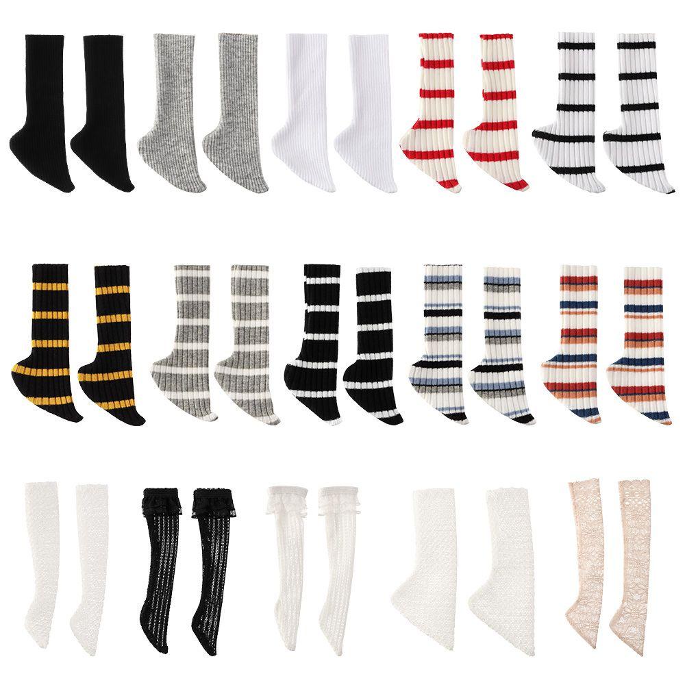 RAINBOW Tất Sọc Thời Trang Cho Búp Bê