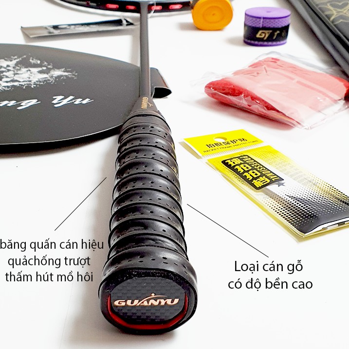 Vợt Cầu Lông Guang Yu 4U Bản Super Vợt Tấn Công Phòng Thủ Toàn Diện Lực Căng Từ 9 Đến 13 Kg - V03