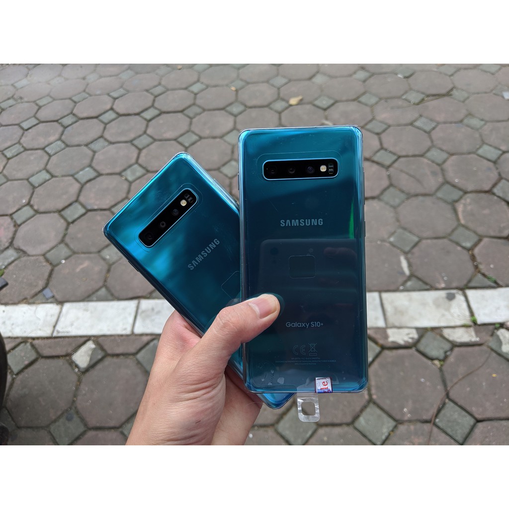 Điện Thoại Samsung Galaxy S10 Plus 8/128GB | | Bản  Mỹ Snapdragon 855|| Tặng Đủ Phụ kiện Playmobile