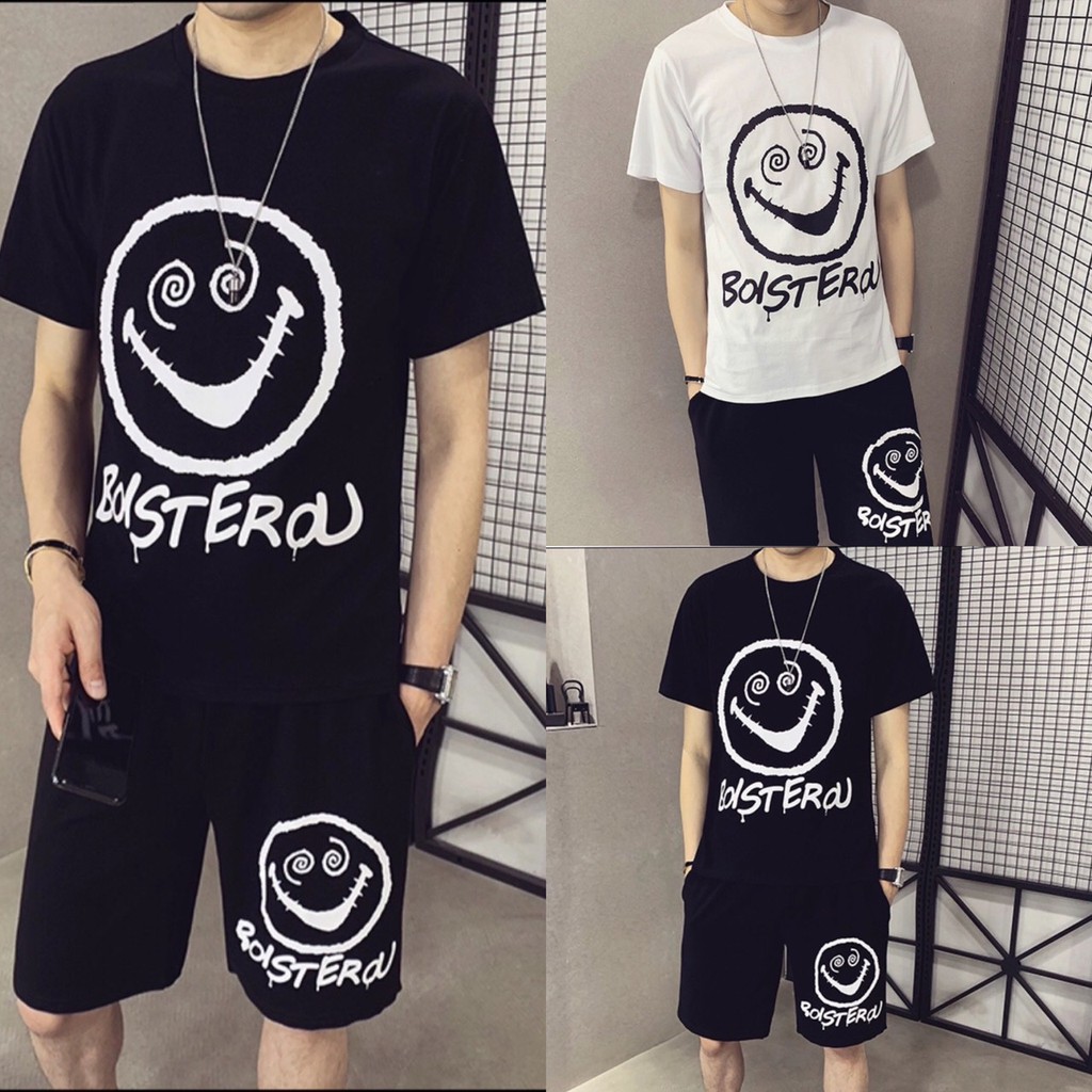 Đồ bộ hè nam in hình mặt hề cực chất 2021 | BigBuy360 - bigbuy360.vn