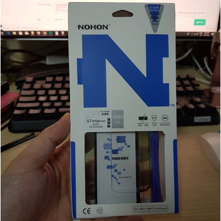 Pin nohon dành cho samsung galaxy S7, S7 edge , S8