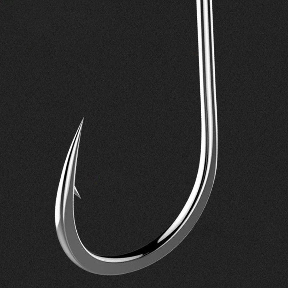 MUVAKO Bộ 500 Móc Câu Cá Màu Đen Chất Lượng Cao