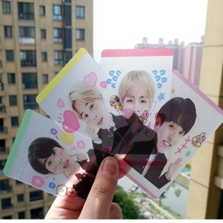 Set card trong dẻo BTS ngộ nghĩnh