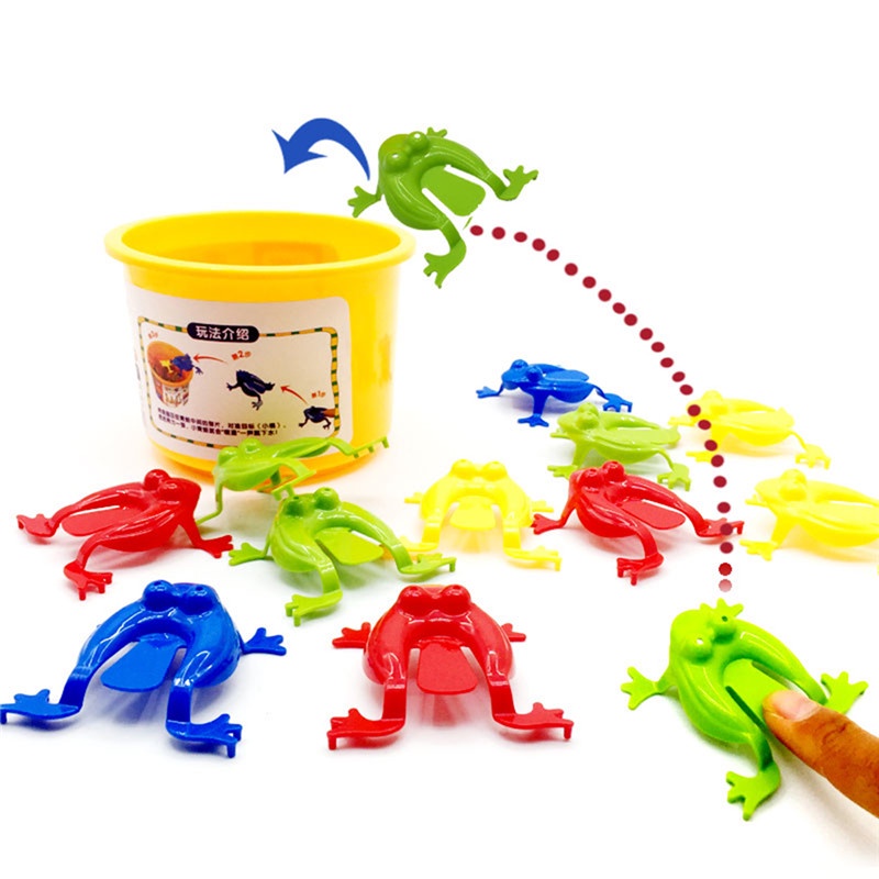 Set 5 Đồ Chơi Giảm Căng Thẳng Hình Chú Ếch Xinh Xắn