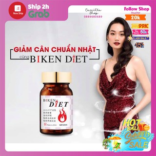 Viên uống giảm cân an toàn BIKEN DIET Nhật Bản 120 viên