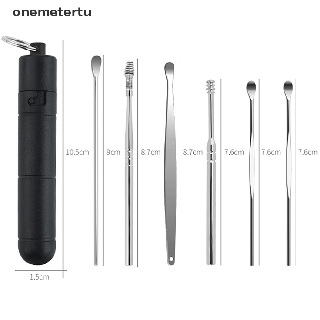 [Hàng mới về] Set 1/ 6 dụng cụ hỗ trợ làm sạch ráy tai