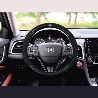 Bọc Vô Lăng Carbon Full Logo Hãng