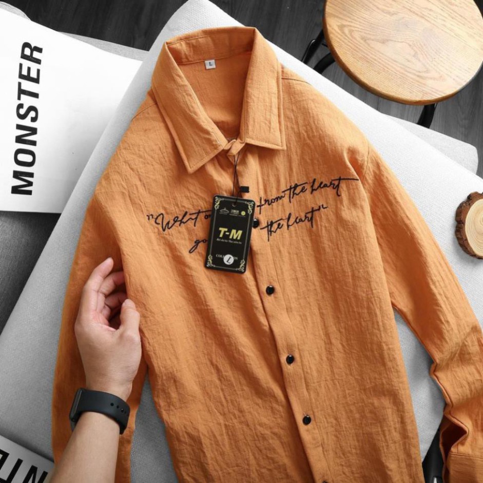 Áo Sơ Mi Vải Đũi Dài Tay Mát Mịn Không Nhăn Không Phai Không Xù Thoáng Mát, Thấm Hút, Kiểu Dáng Trẻ Trung | BigBuy360 - bigbuy360.vn