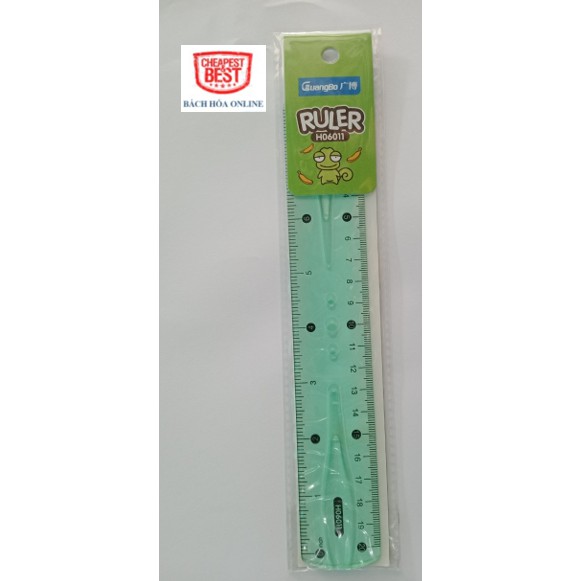 Thước kẻ dẻo 20cm mã 6011, 6620