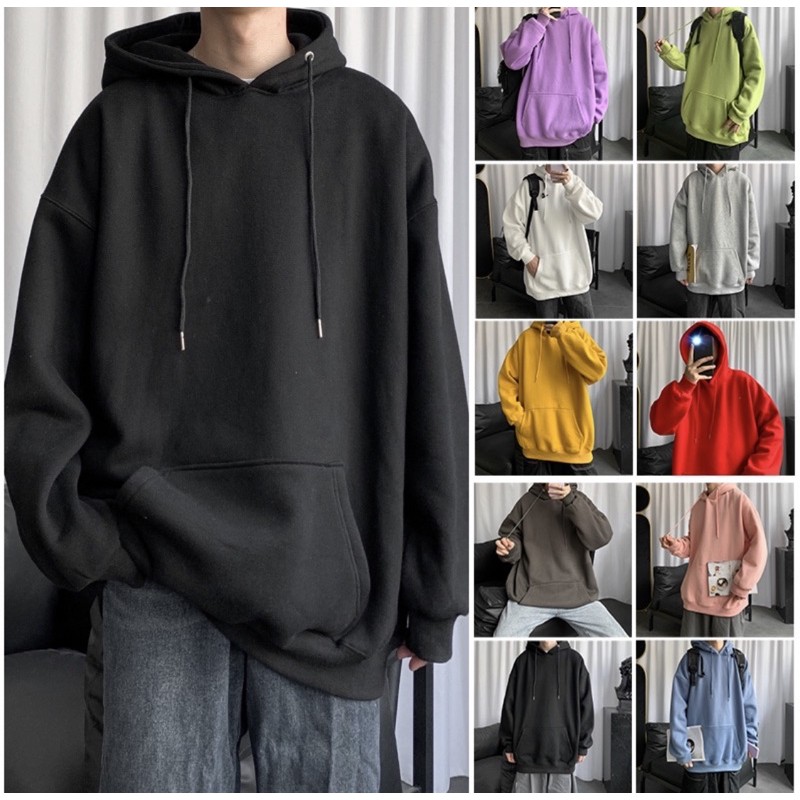 Áo Hoodie Trơn Nam nữ unisex