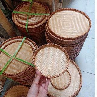 Met tre đựng đồ ăn vặt mẹt hun khói chất lượng cao