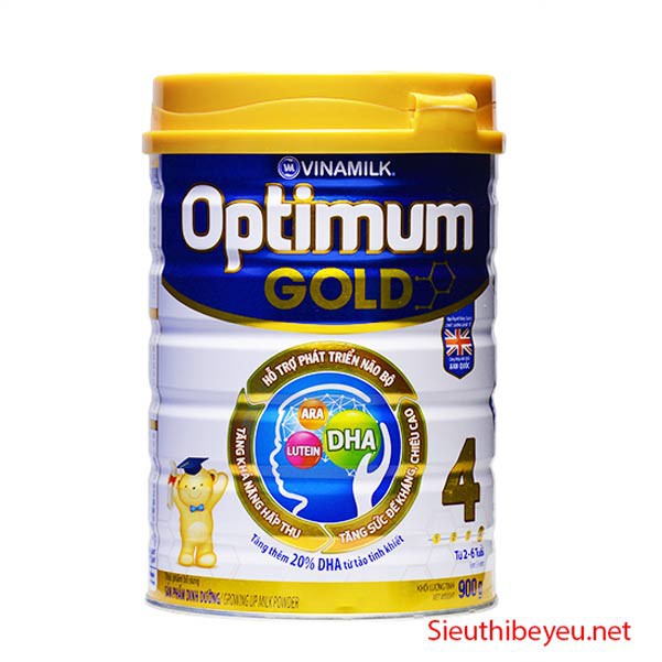 Sữa Optimum Gold số 4 của Vinamilk 900g