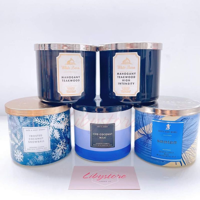 Nến thơm 3 bấc Bath & Bodyworks