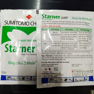 STARNER 20WP gói 30 gram - Trị thối nhũn trên phong lan và cây trồng do vi khuẩn